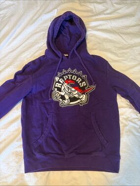 Mitchell & Ness Purple Toronto Raptors Pullover Hoodie